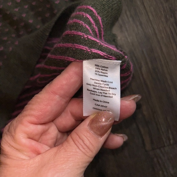 Talbots small petite adorable sheep sweater so soft! - Picture 6 of 10